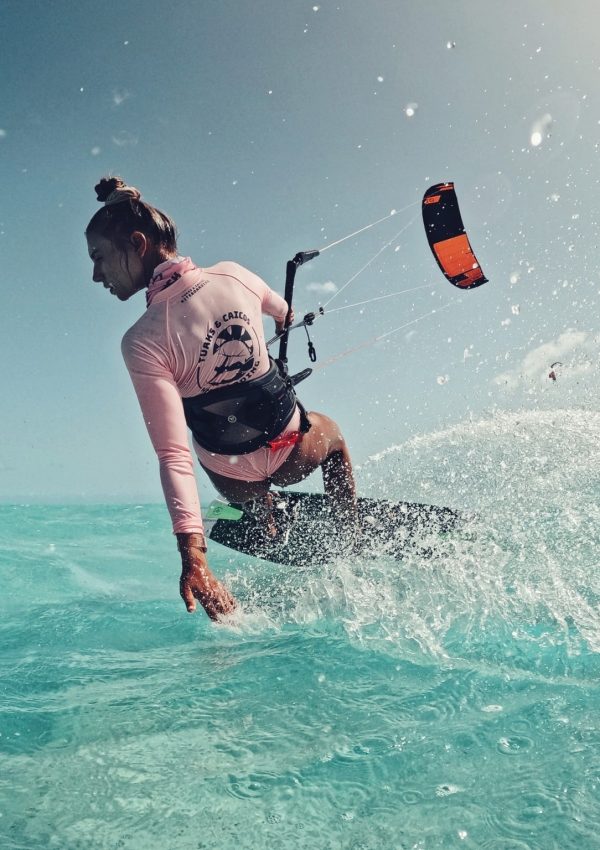 Kiteboarding in Turks and Caicos